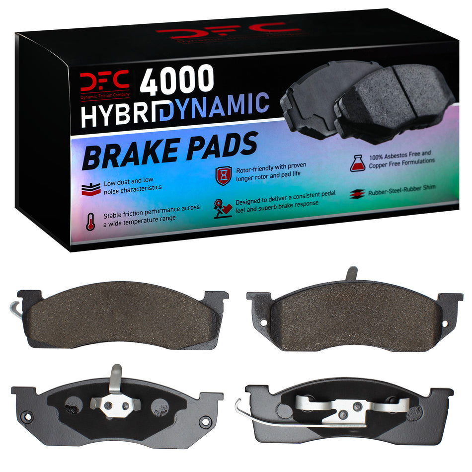 4000-0478-00 DFC 4000 HybriDynamic Brake Pads