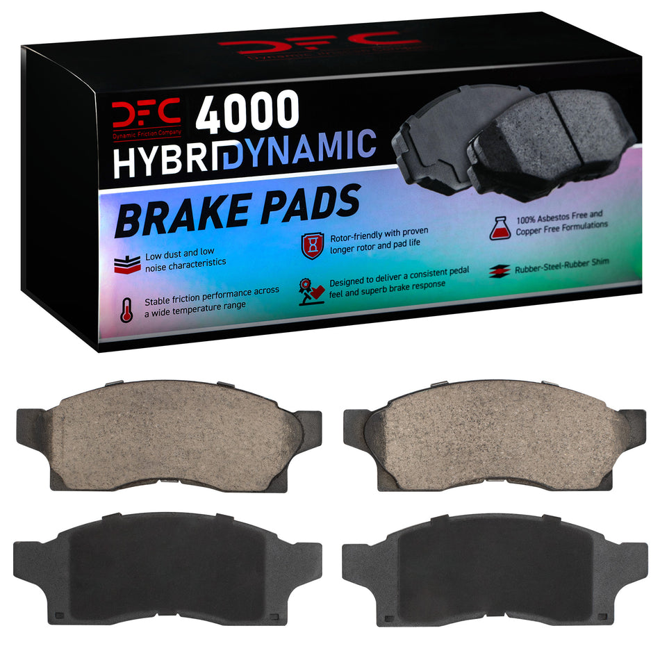 4000-0489-00 DFC 4000 HybriDynamic Brake Pads