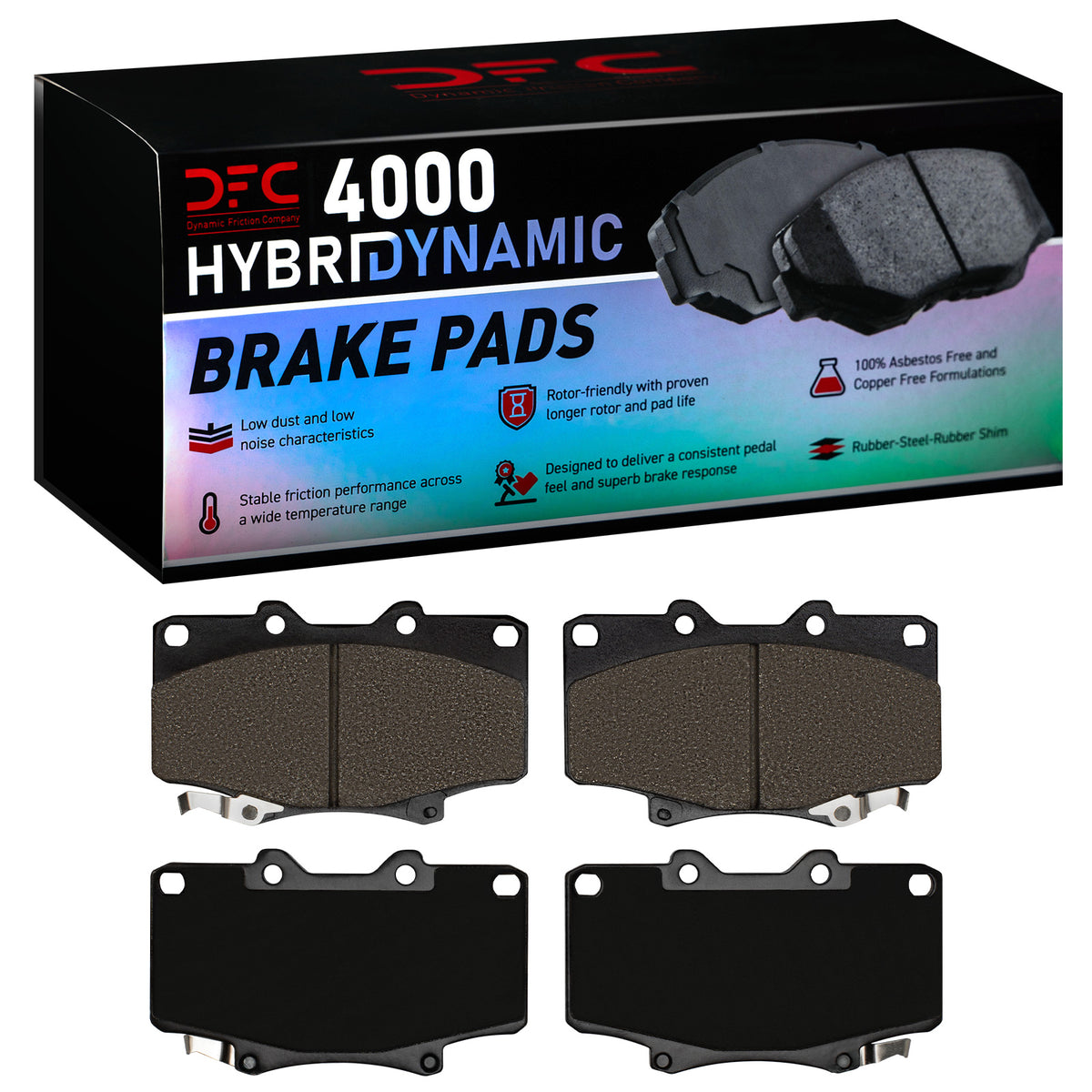 4000-0502-00 DFC 4000 HybriDynamic Brake Pads