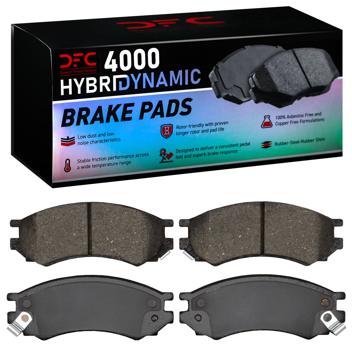 4000-0507-00 DFC 4000 HybriDynamic Brake Pads