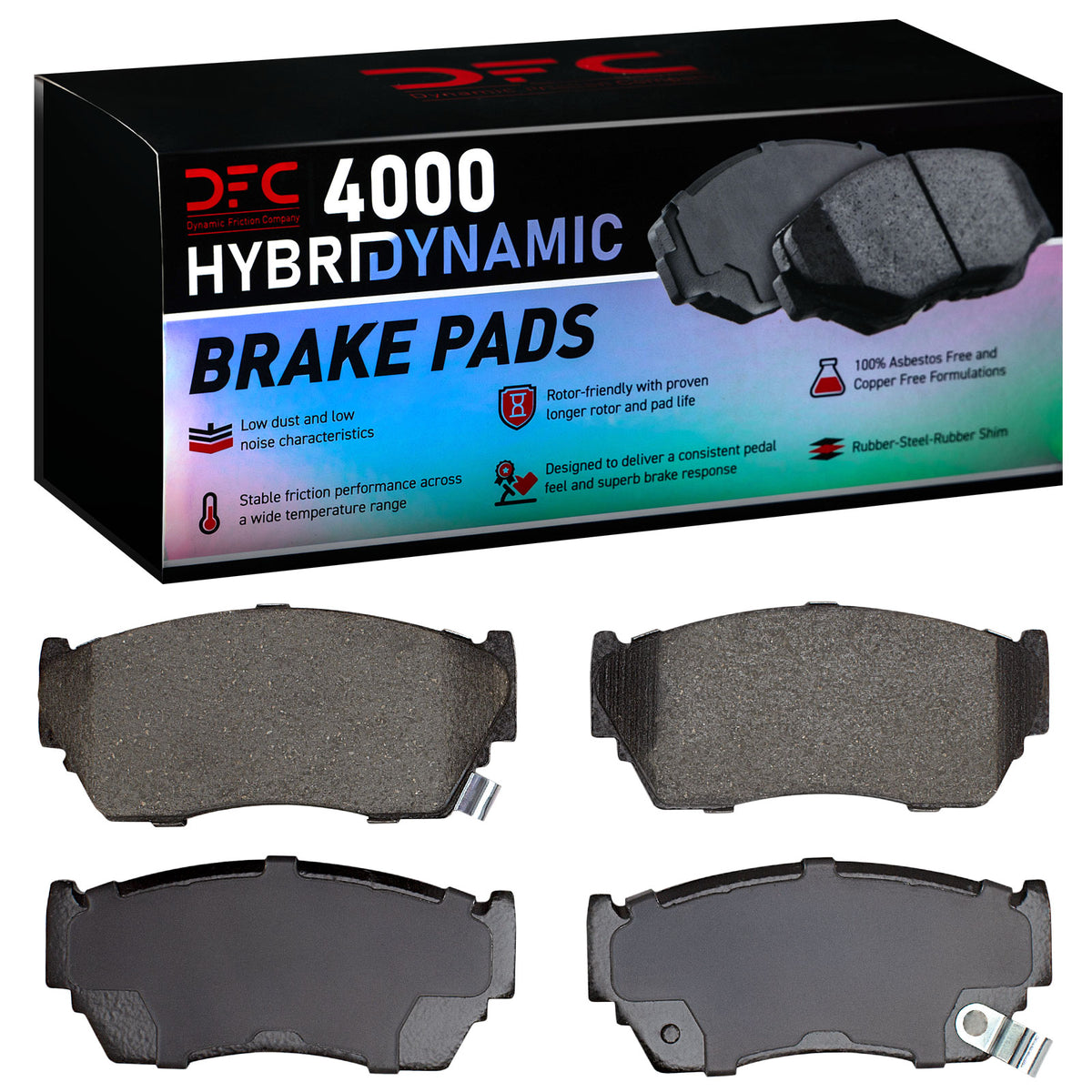 4000-0510-00 DFC 4000 HybriDynamic Brake Pads