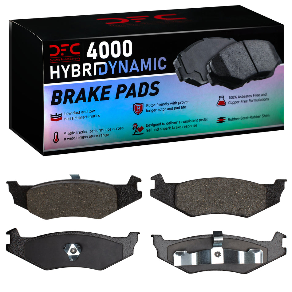 4000-0512-00 DFC 4000 HybriDynamic Brake Pads