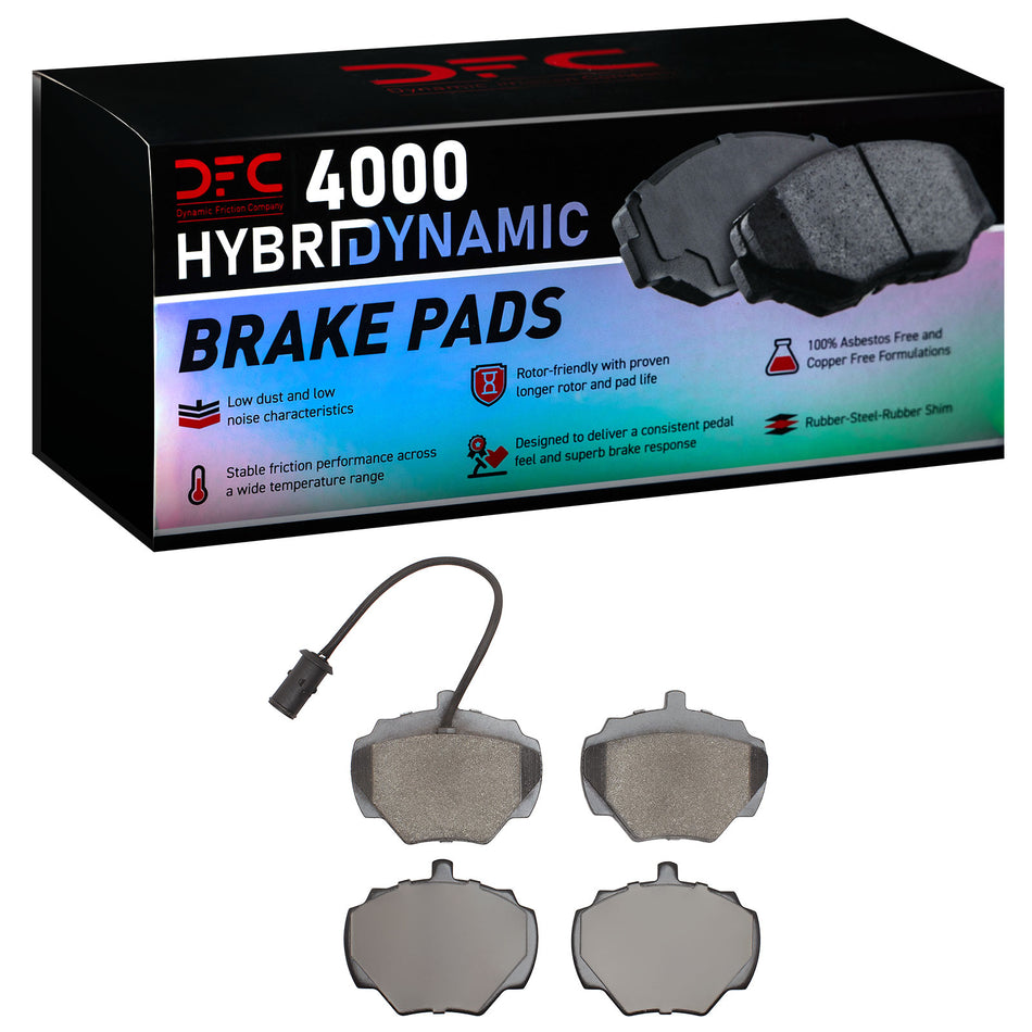 4000-0518-00 DFC 4000 HybriDynamic Brake Pads