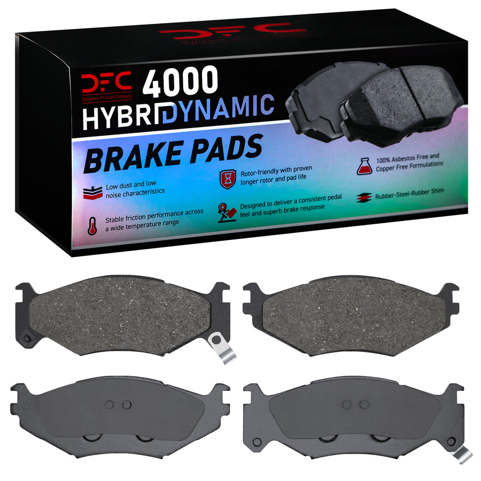 4000-0522-00 DFC 4000 HybriDynamic Brake Pads
