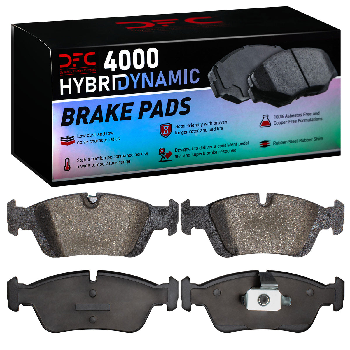 4000-0558-00 DFC 4000 HybriDynamic Brake Pads