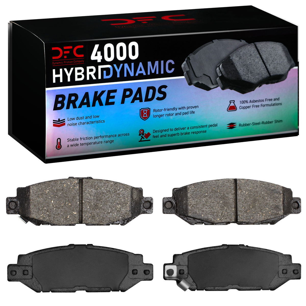 4000-0572-00 DFC 4000 HybriDynamic Brake Pads