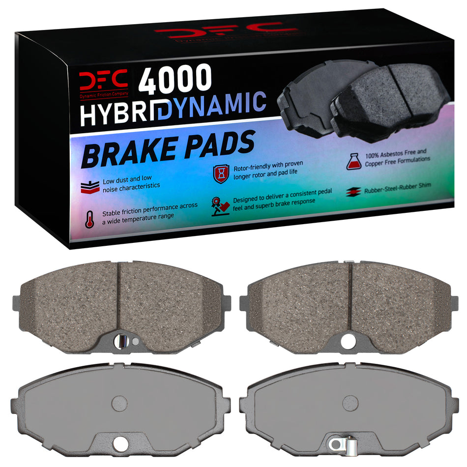 4000-0587-00 DFC 4000 HybriDynamic Brake Pads