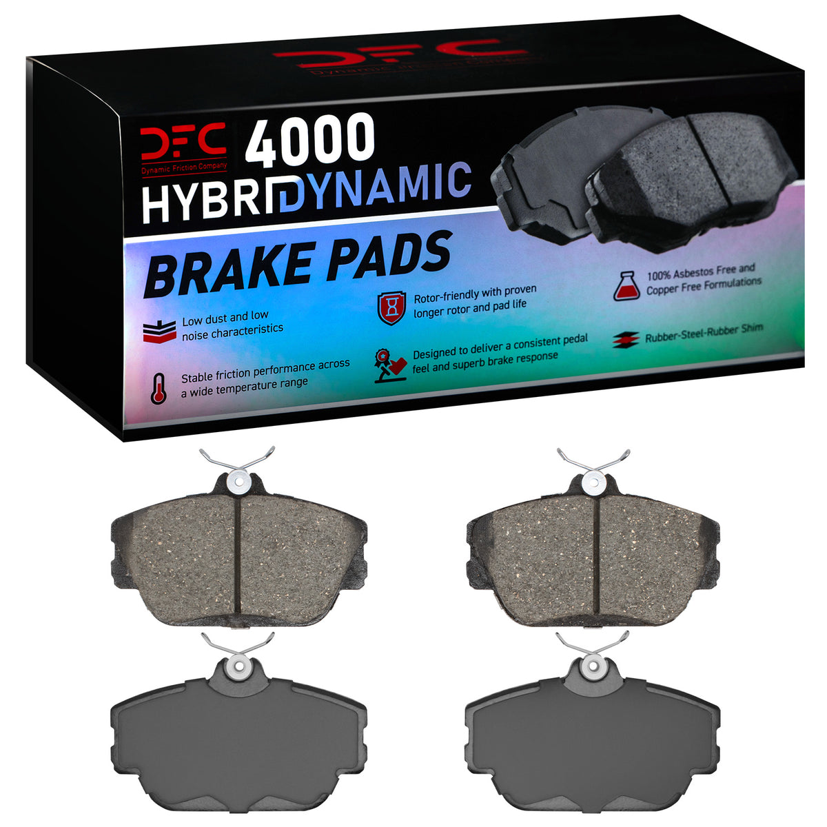 4000-0598-00 DFC 4000 HybriDynamic Brake Pads