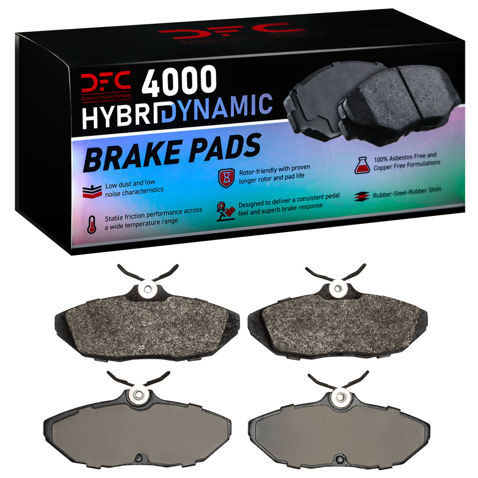 4000-0599-00 DFC 4000 HybriDynamic Brake Pads