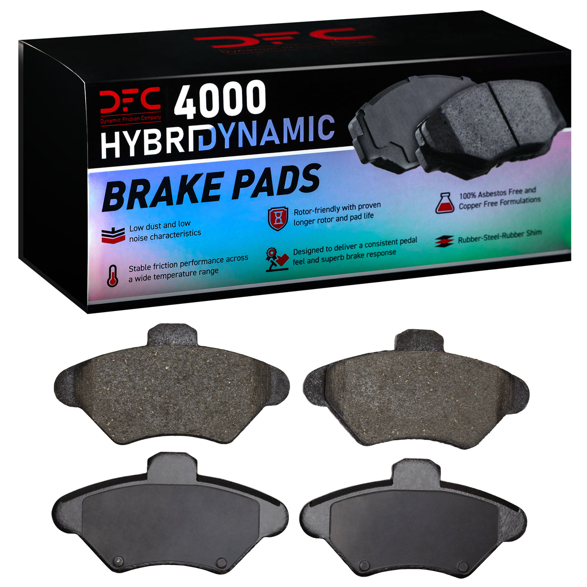 4000-0600-00 DFC 4000 HybriDynamic Brake Pads