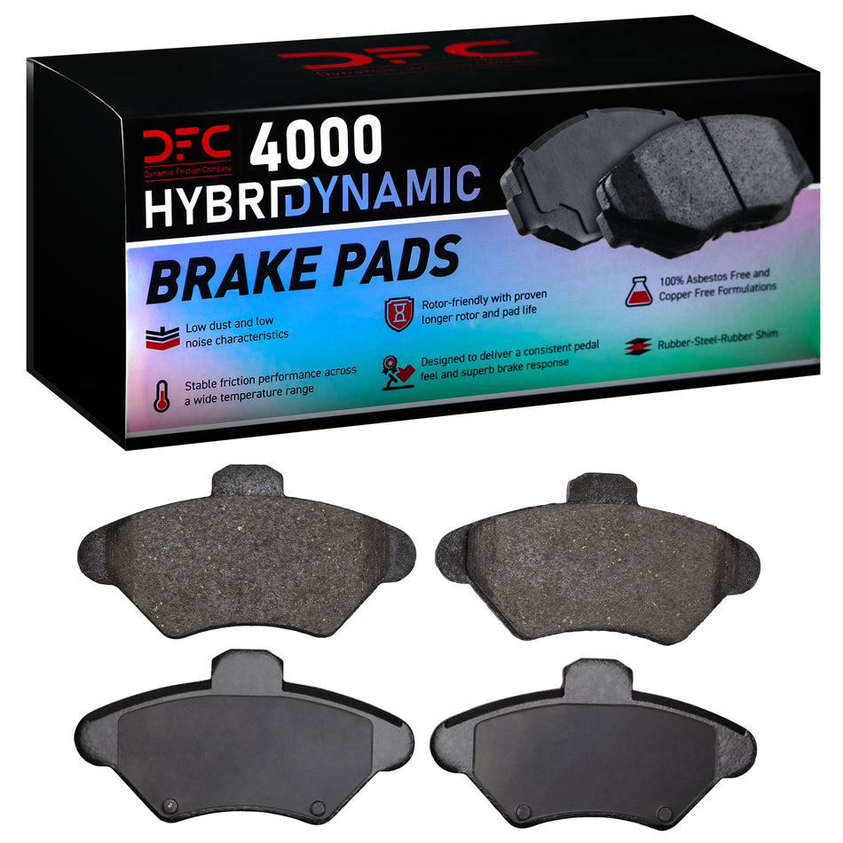 4000-0600-00 DFC 4000 HybriDynamic Brake Pads