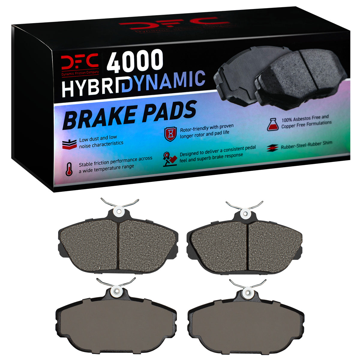 4000-0601-00 DFC 4000 HybriDynamic Brake Pads