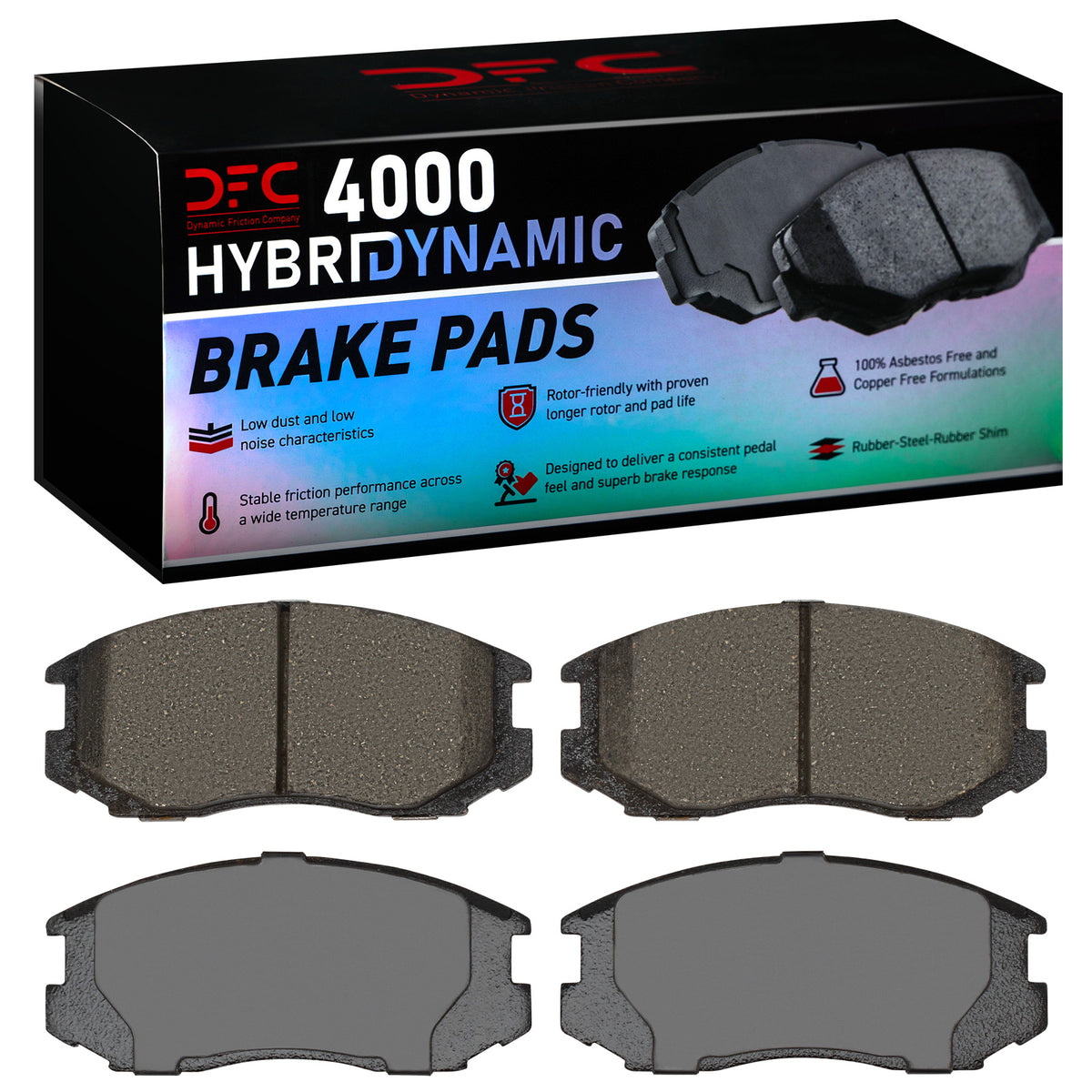4000-0602-00 DFC 4000 HybriDynamic Brake Pads