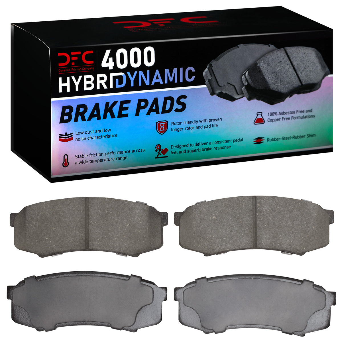 4000-0606-00 DFC 4000 HybriDynamic Brake Pads