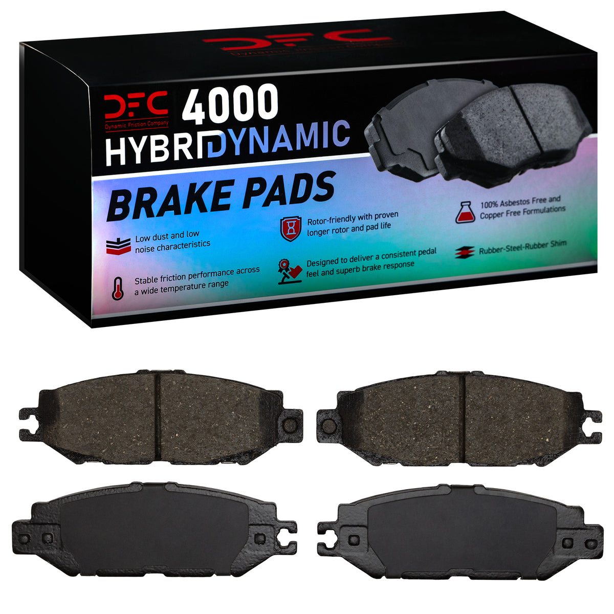 4000-0613-00 DFC 4000 HybriDynamic Brake Pads