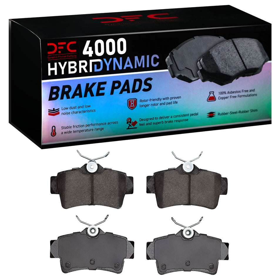 4000-0627-10 DFC 4000 HybriDynamic Brake Pads