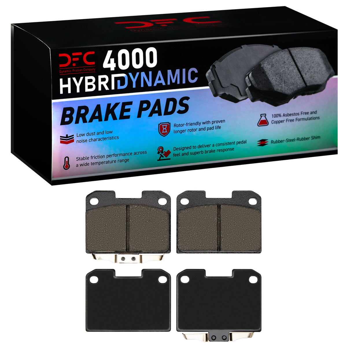 4000-0631-00 DFC 4000 HybriDynamic Brake Pads