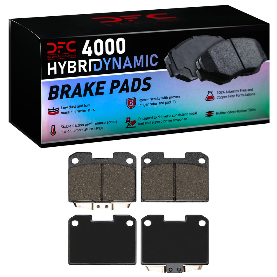 4000-0631-00 DFC 4000 HybriDynamic Brake Pads
