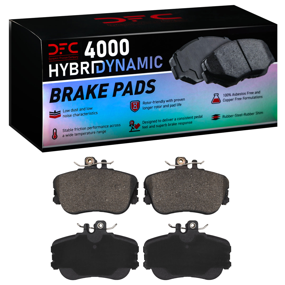 4000-0645-00 DFC 4000 HybriDynamic Brake Pads