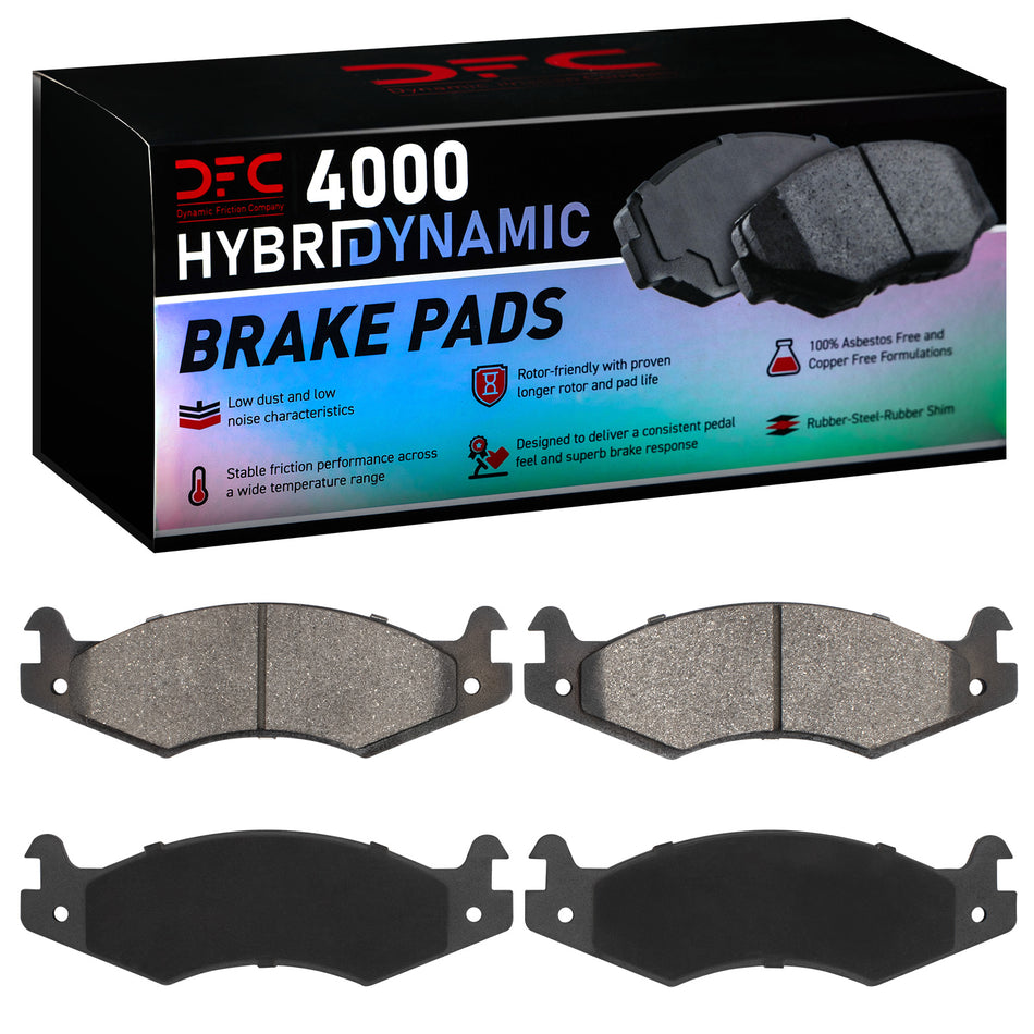 4000-0651-00 DFC 4000 HybriDynamic Brake Pads