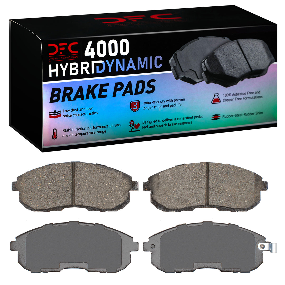 4000-0653-00 DFC 4000 HybriDynamic Brake Pads