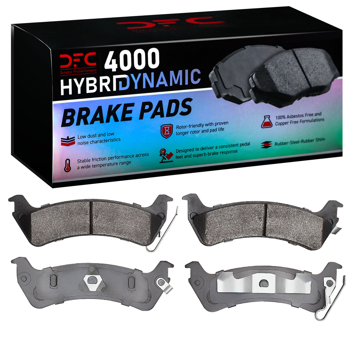 4000-0666-00 DFC 4000 HybriDynamic Brake Pads