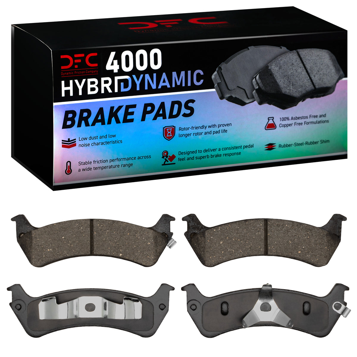4000-0667-00 DFC 4000 HybriDynamic Brake Pads