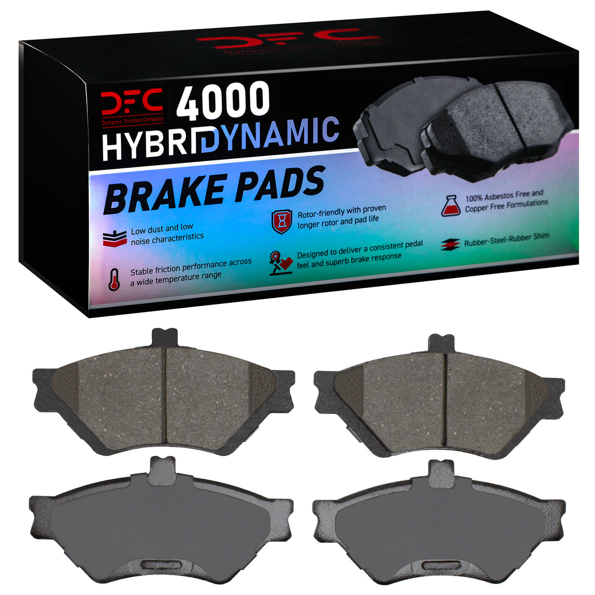 4000-0678-00 DFC 4000 HybriDynamic Brake Pads