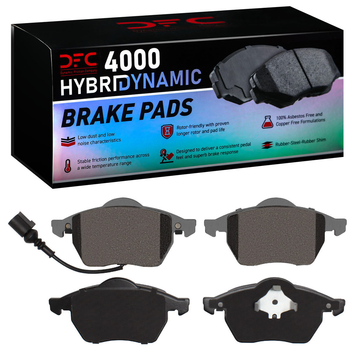 4000-0687-10 DFC 4000 HybriDynamic Brake Pads