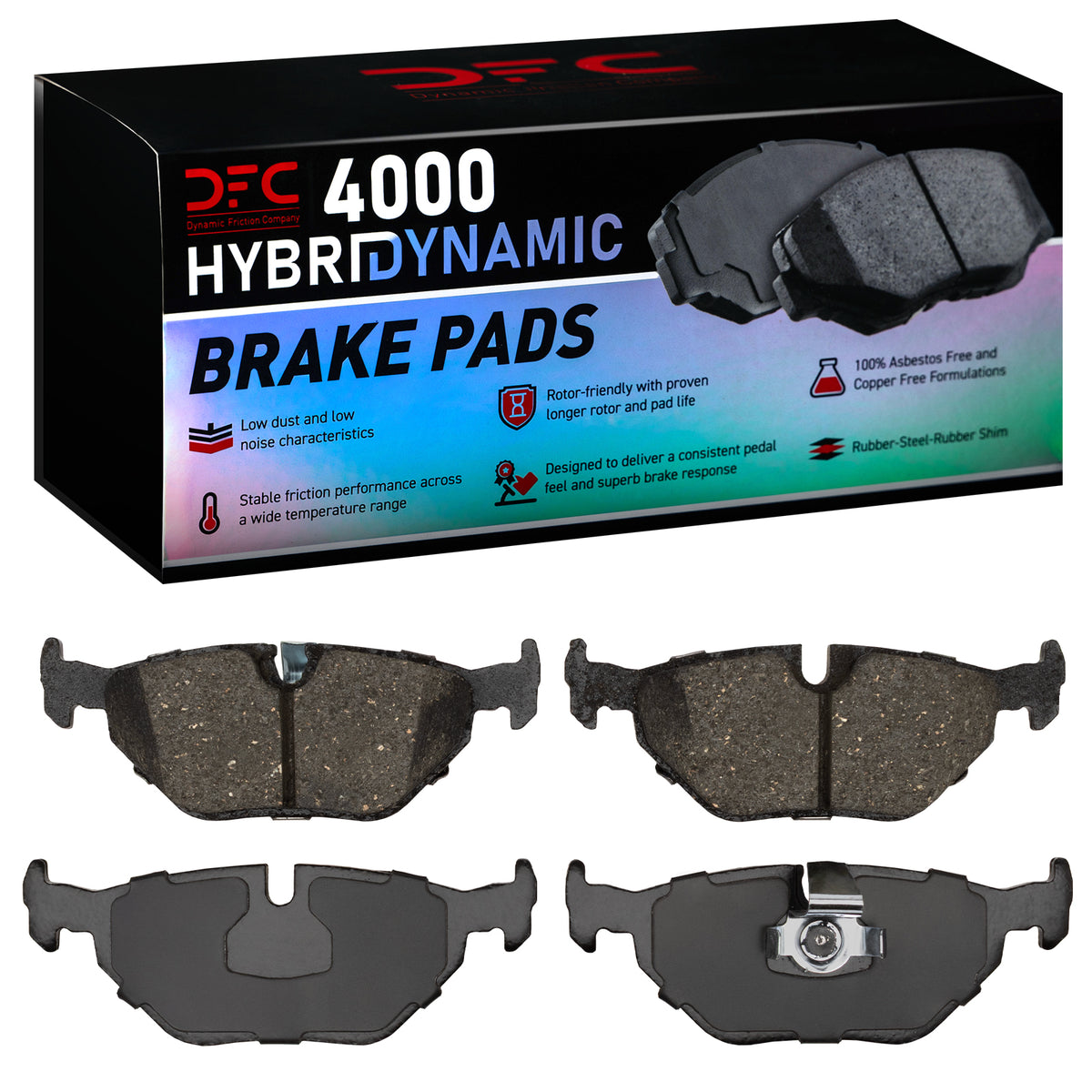 4000-0692-10 DFC 4000 HybriDynamic Brake Pads