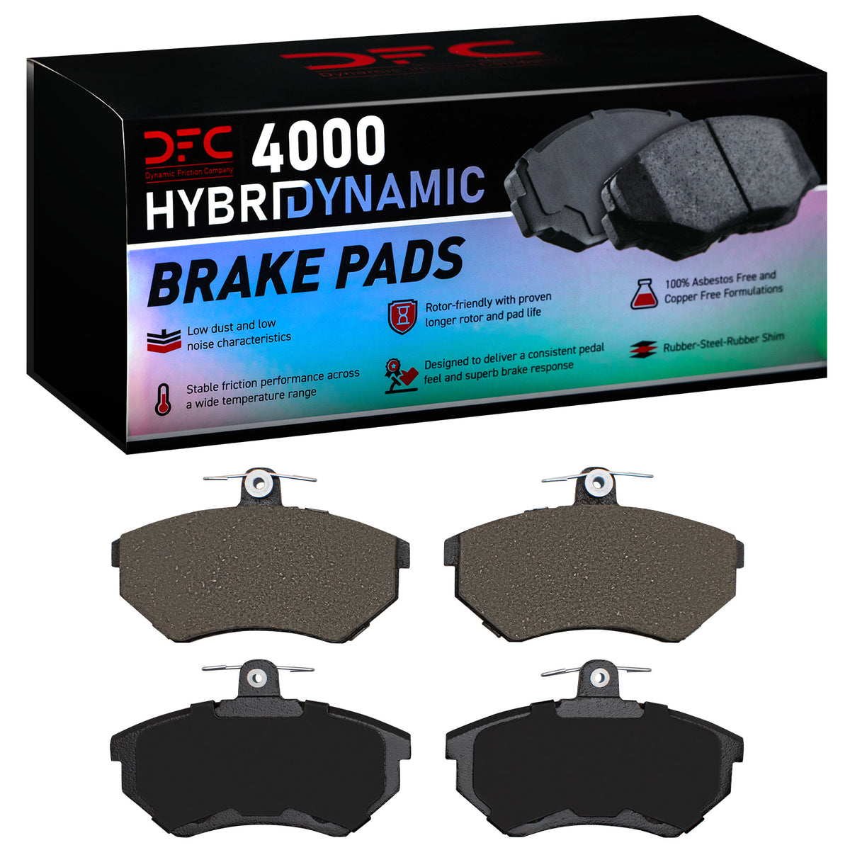 4000-0696-00 DFC 4000 HybriDynamic Brake Pads