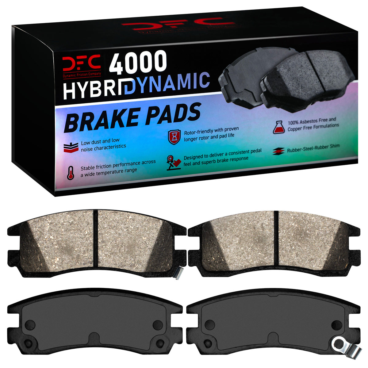4000-0698-00 DFC 4000 HybriDynamic Brake Pads
