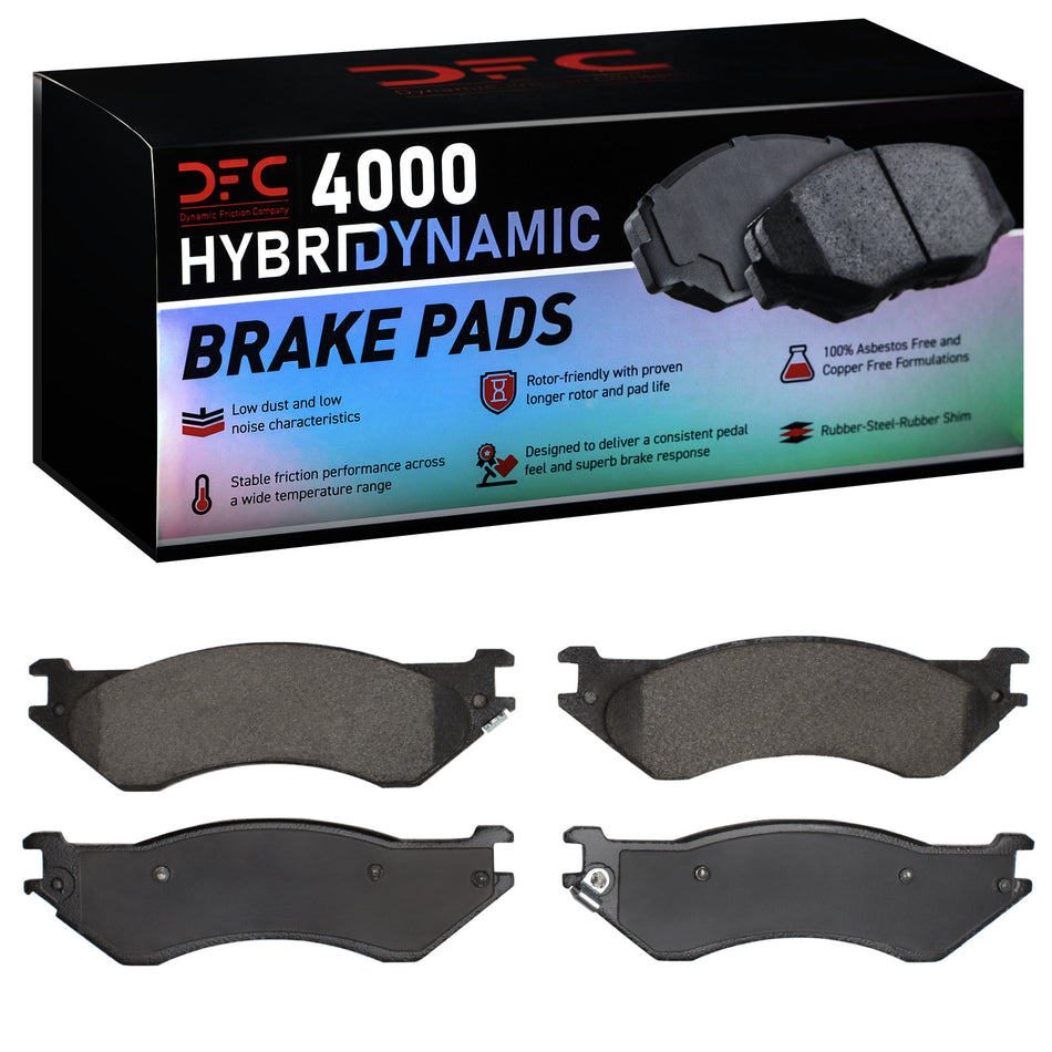 4000-0702-00 DFC 4000 HybriDynamic Brake Pads