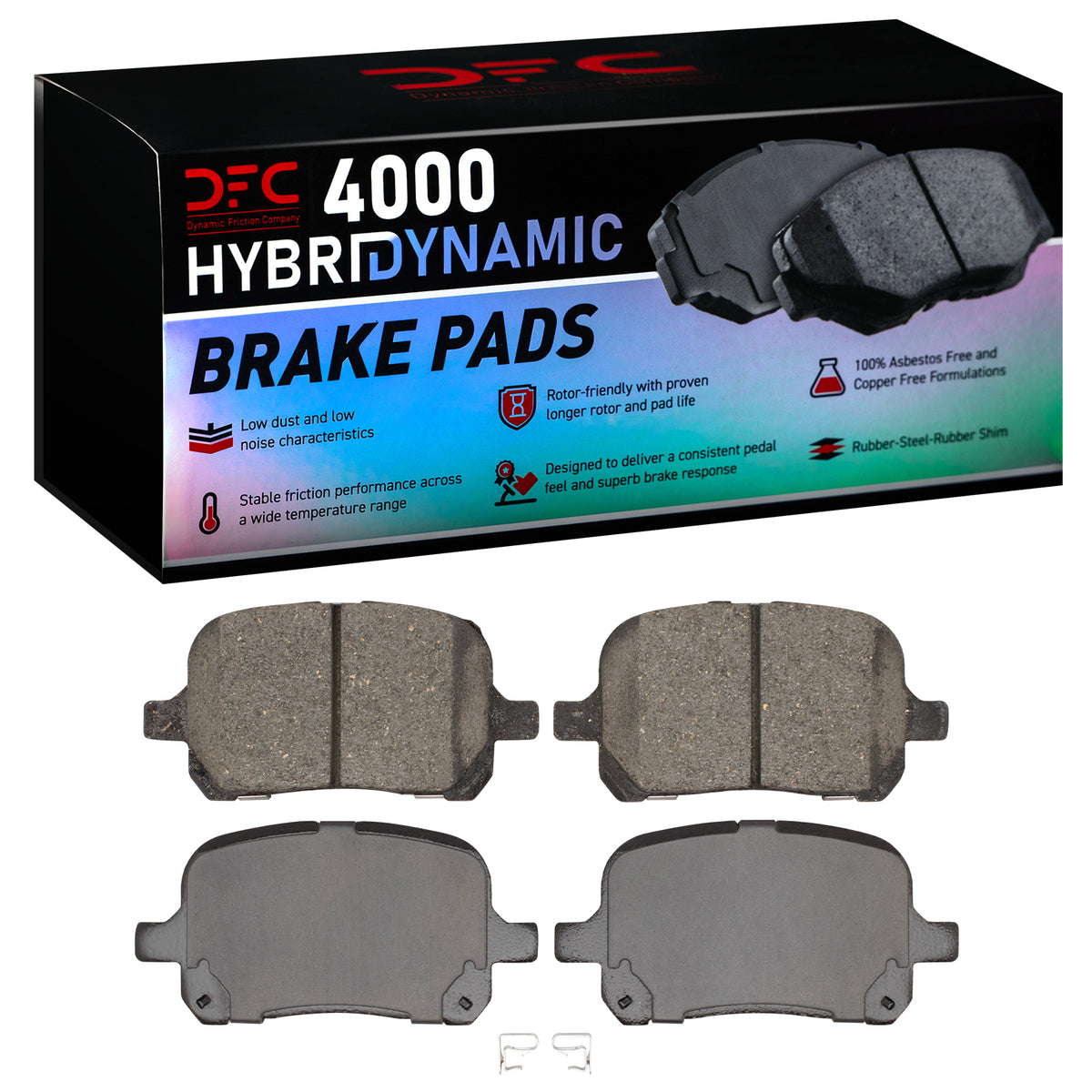 4000-0707-00 DFC 4000 HybriDynamic Brake Pads