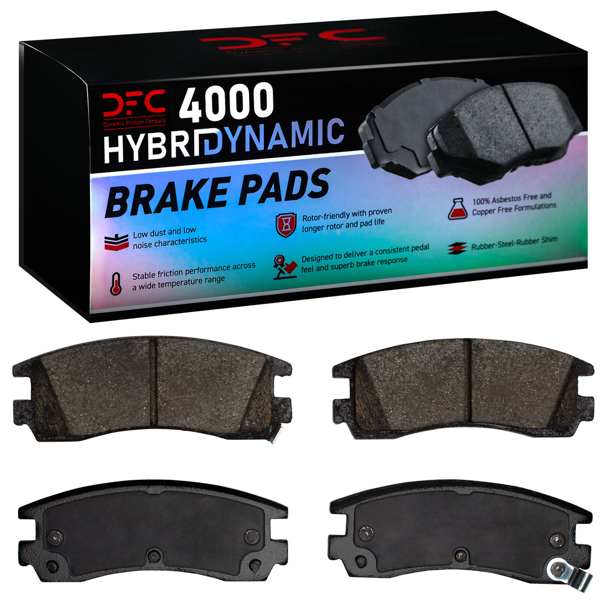 4000-0714-00 DFC 4000 HybriDynamic Brake Pads