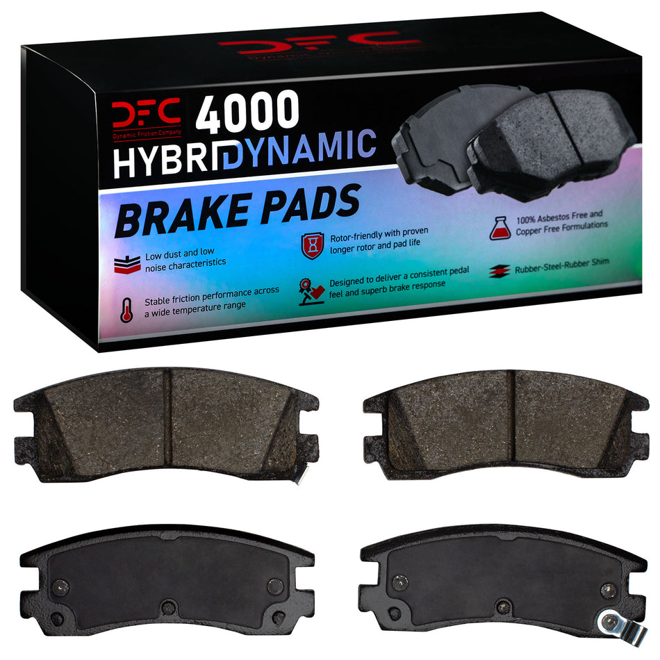 4000-0714-00 DFC 4000 HybriDynamic Brake Pads