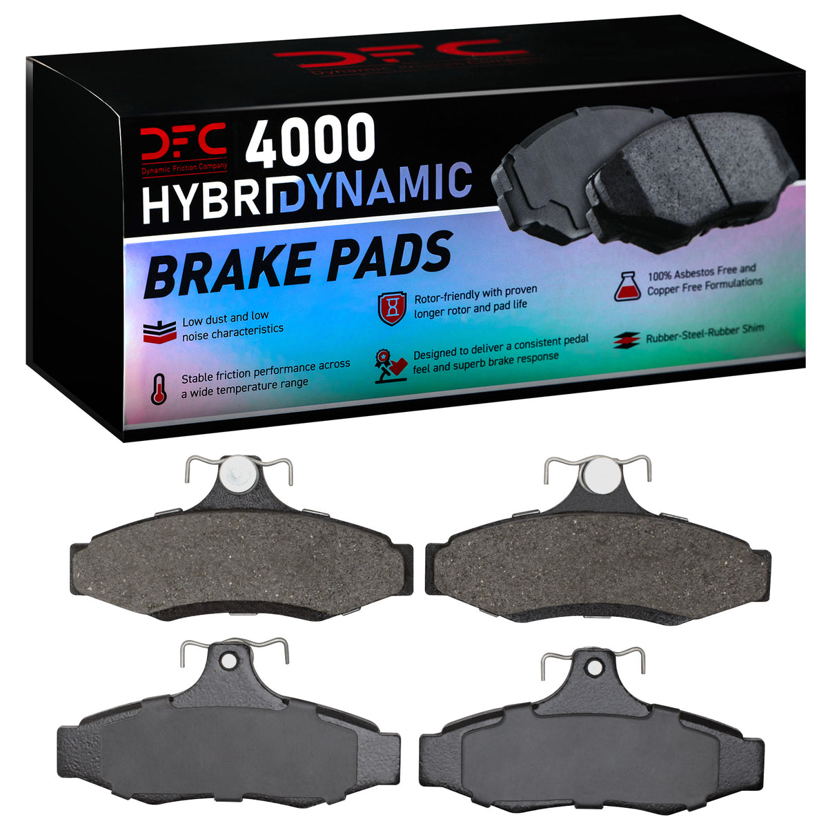 4000-0724-00 DFC 4000 HybriDynamic Brake Pads