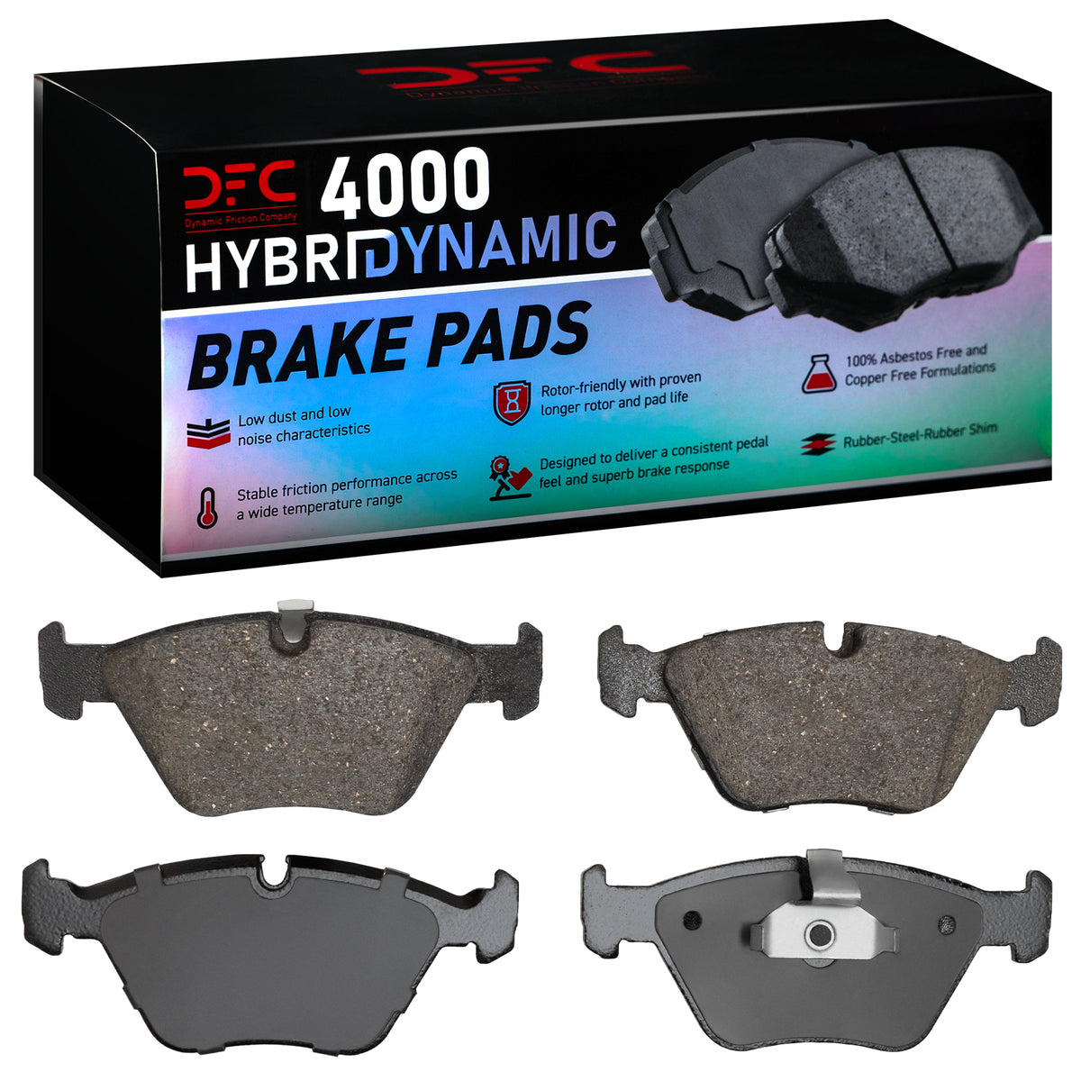 4000-0725-00 DFC 4000 HybriDynamic Brake Pads