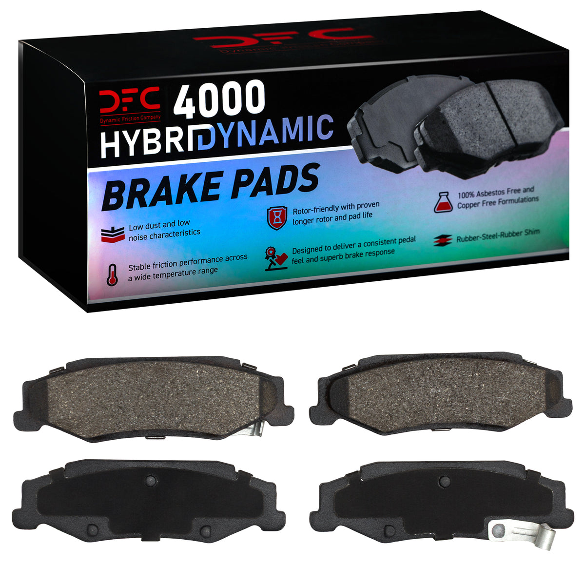 4000-0732-00 DFC 4000 HybriDynamic Brake Pads