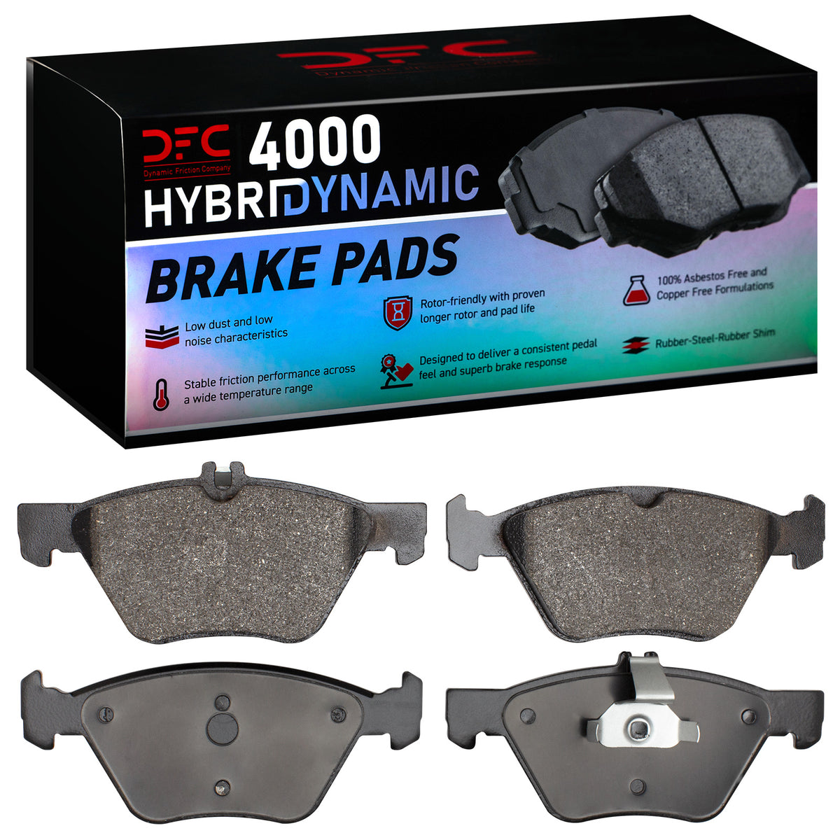 4000-0740-00 DFC 4000 HybriDynamic Brake Pads