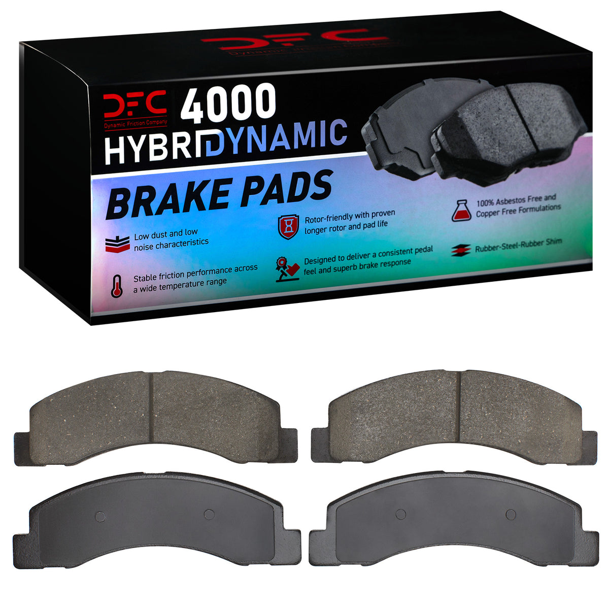 4000-0756-00 DFC 4000 HybriDynamic Brake Pads