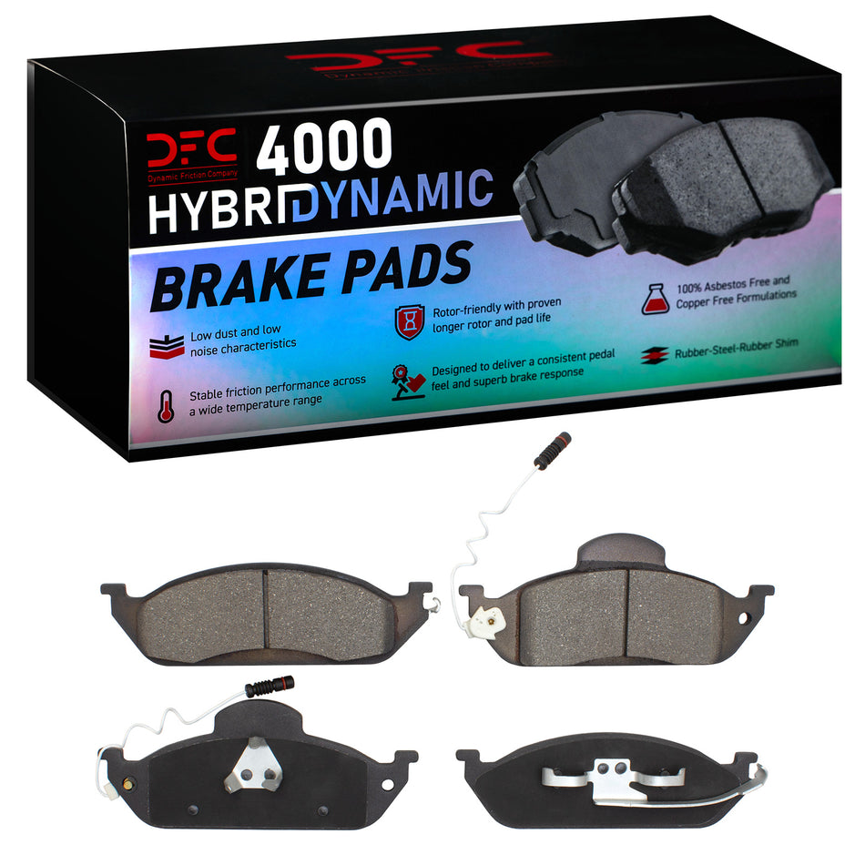 4000-0760-00 DFC 4000 HybriDynamic Brake Pads