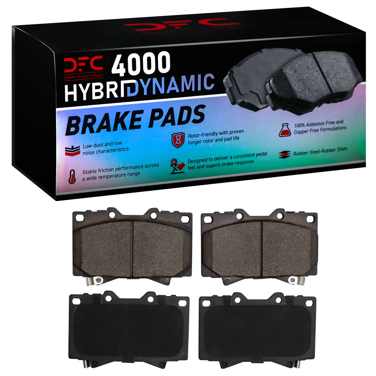 4000-0772-00 DFC 4000 HybriDynamic Brake Pads