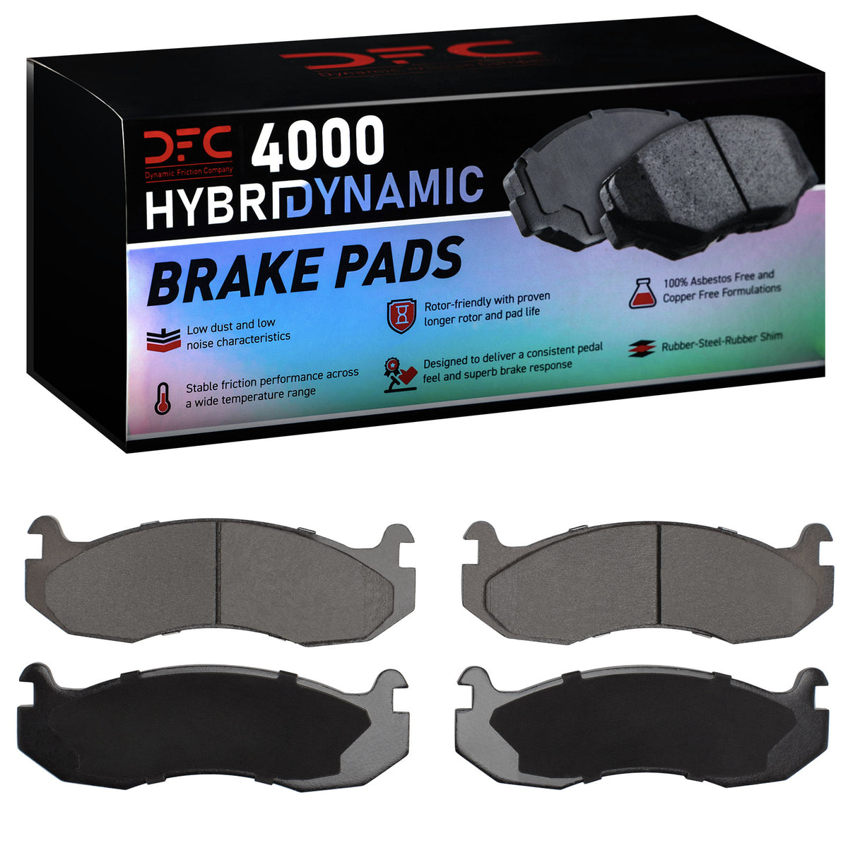 4000-0788-00 DFC 4000 HybriDynamic Brake Pads