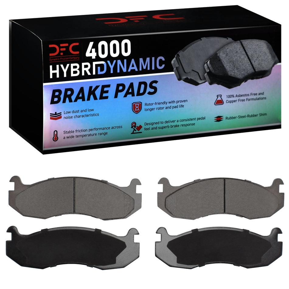 4000-0788-00 DFC 4000 HybriDynamic Brake Pads