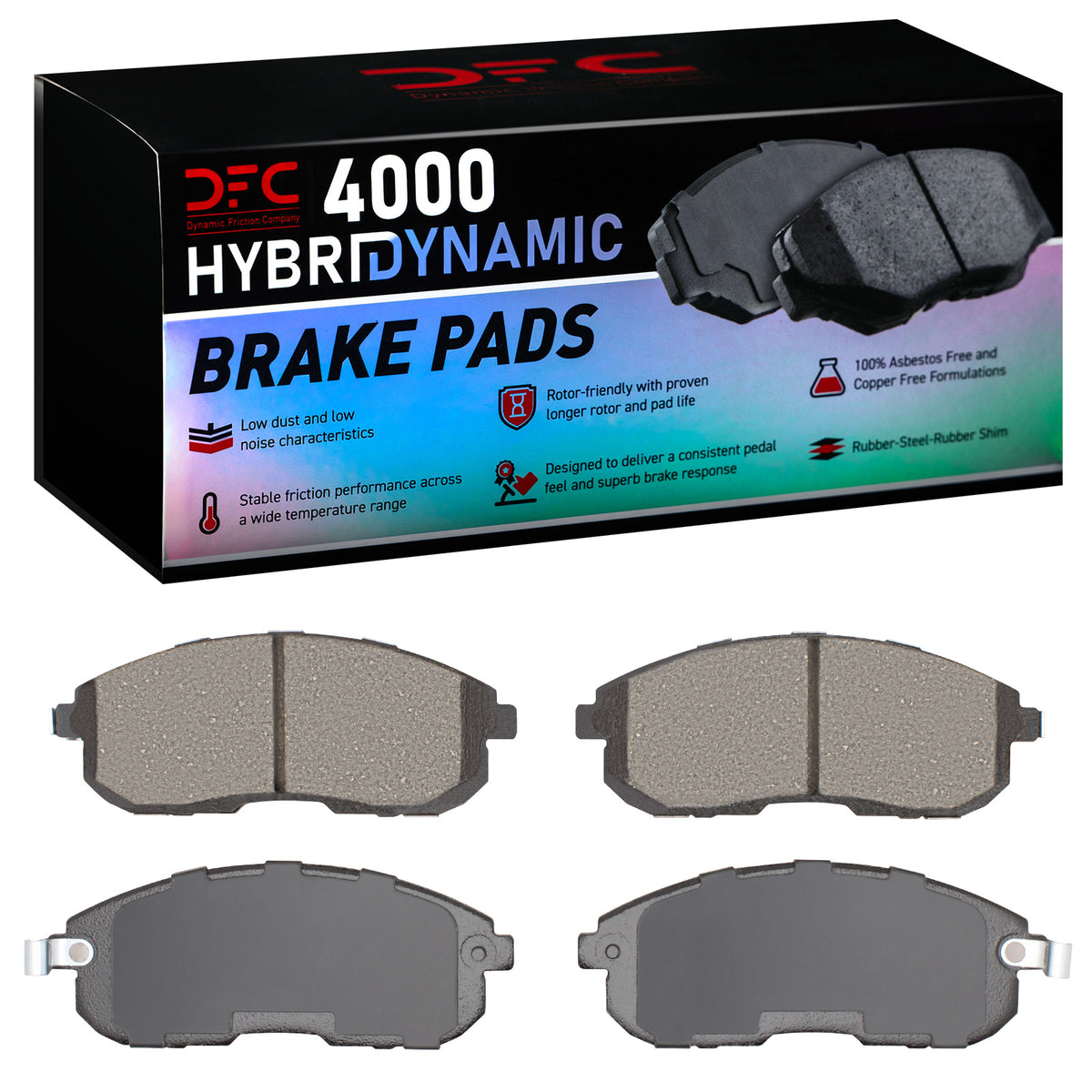 4000-0815-00 DFC 4000 HybriDynamic Brake Pads