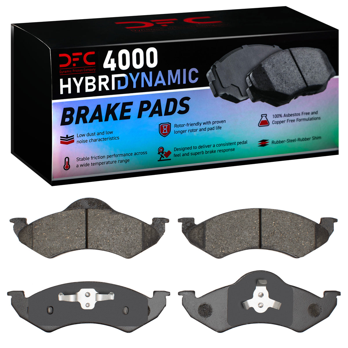 4000-0820-00 DFC 4000 HybriDynamic Brake Pads
