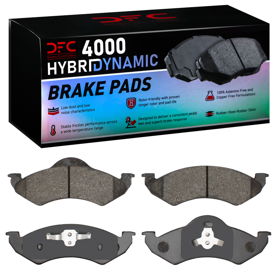 4000-0820-00 DFC 4000 HybriDynamic Brake Pads