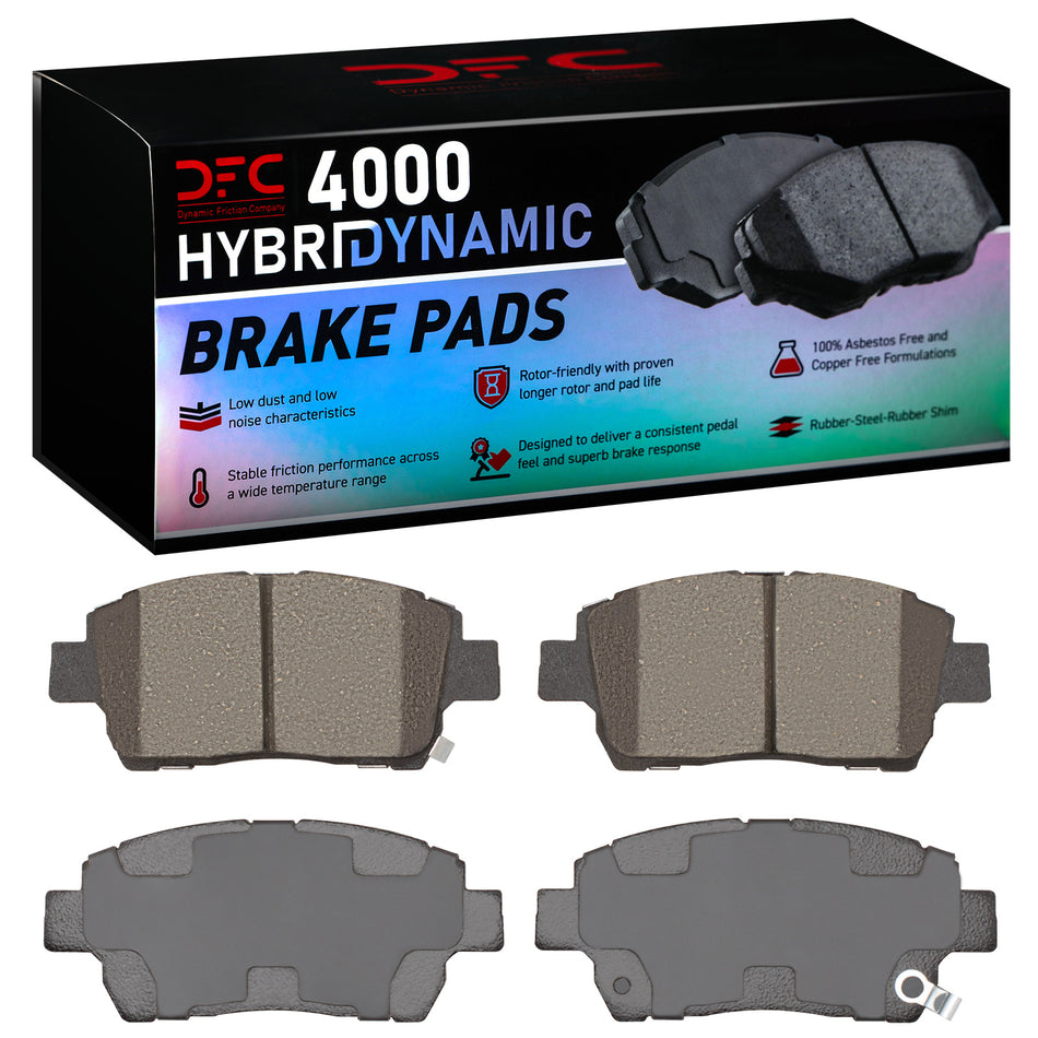 4000-0822-00 DFC 4000 HybriDynamic Brake Pads