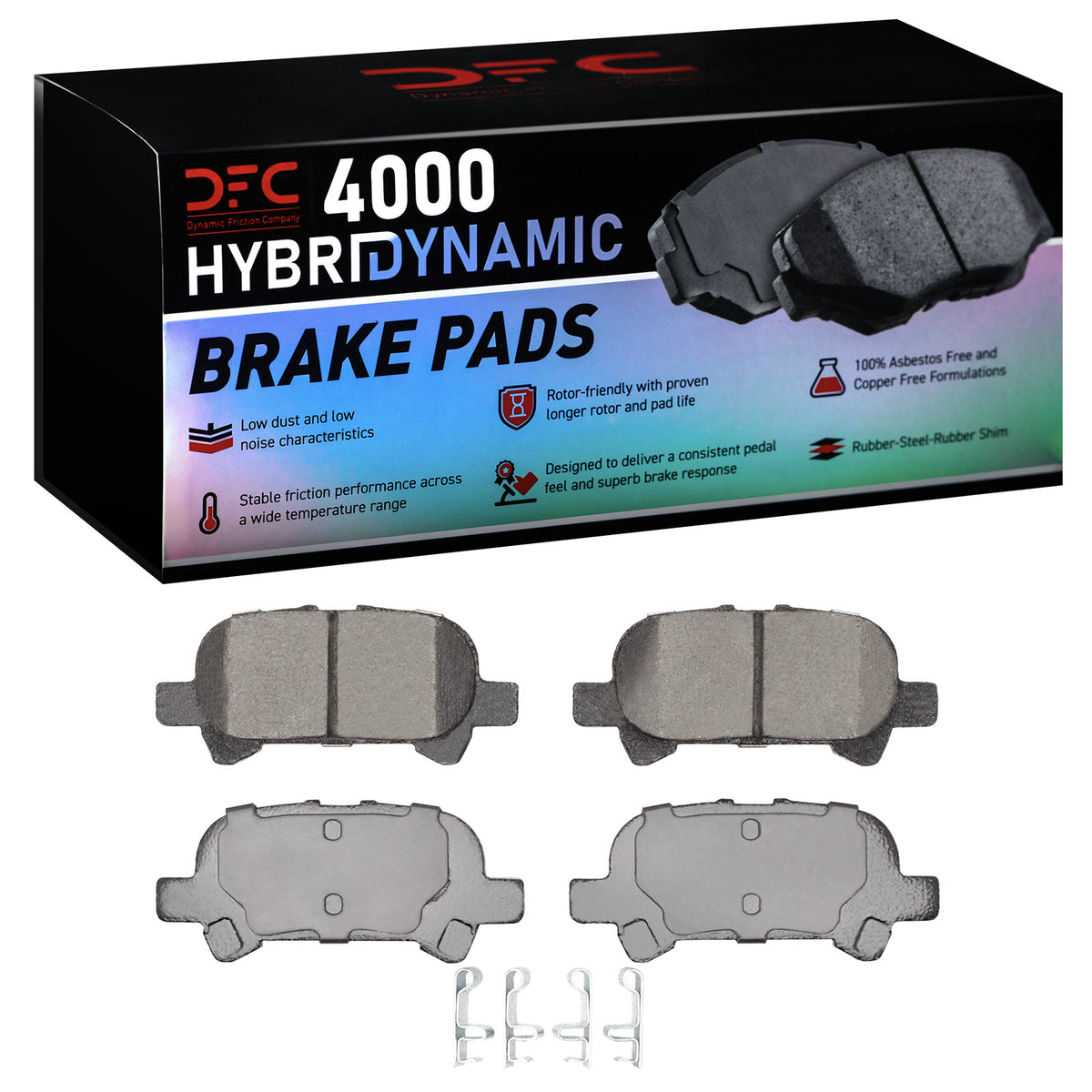 4000-0828-00 DFC 4000 HybriDynamic Brake Pads